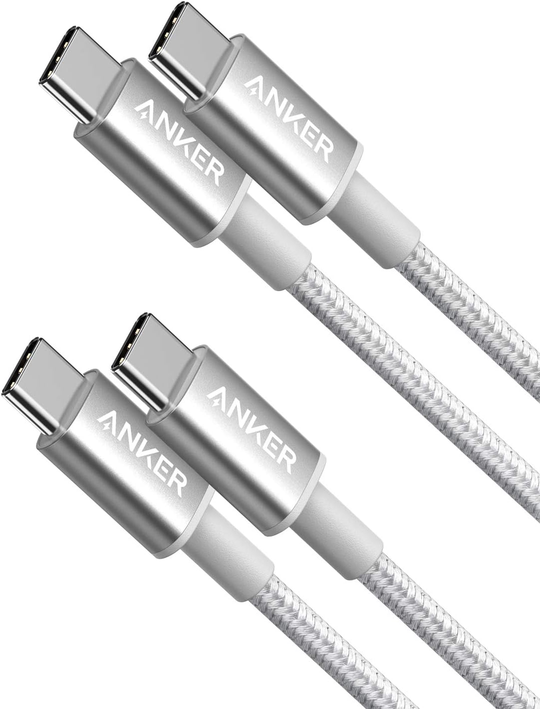 Anker Cable USB C Carga Rapida 60W de Nylón Paquete doble