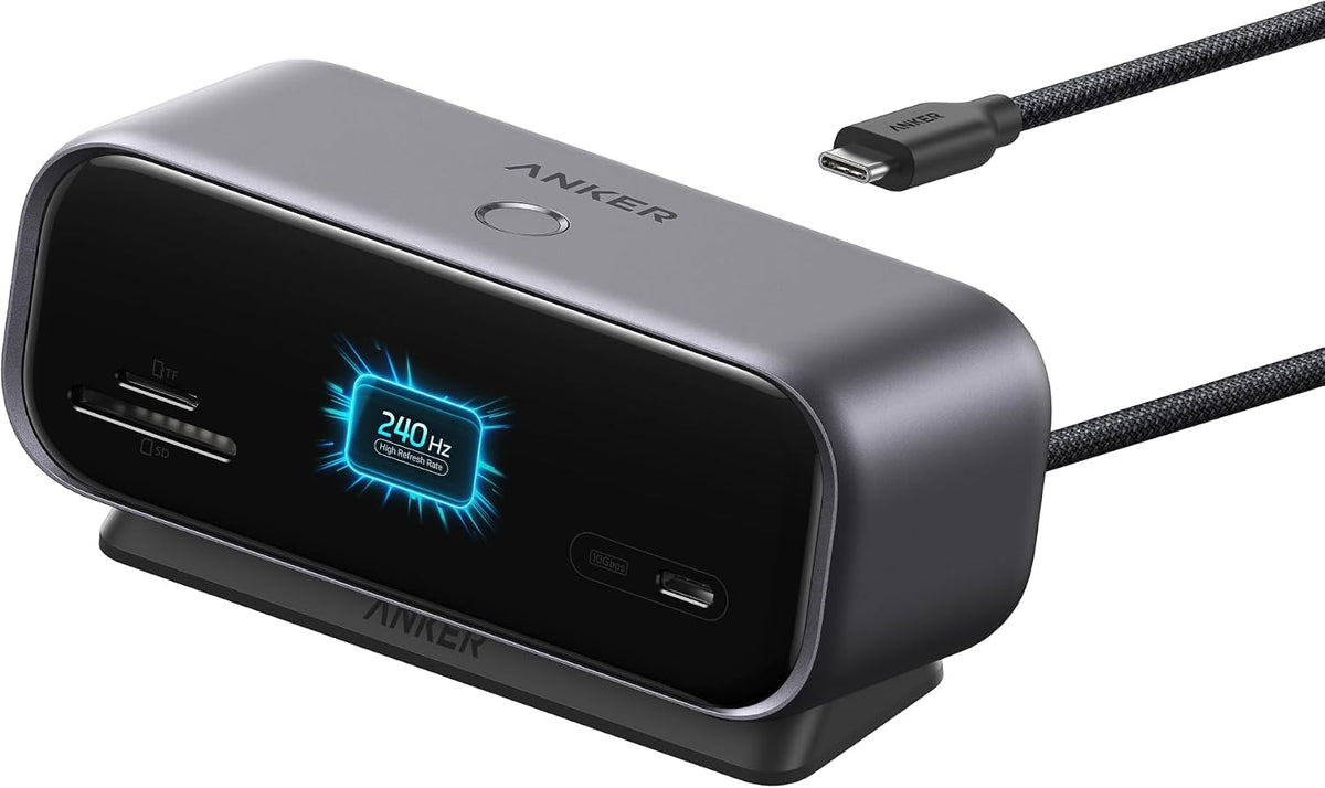 Anker Nano Hub USB-C 10 en 1, estación de Acoplamiento con Puertos de Datos