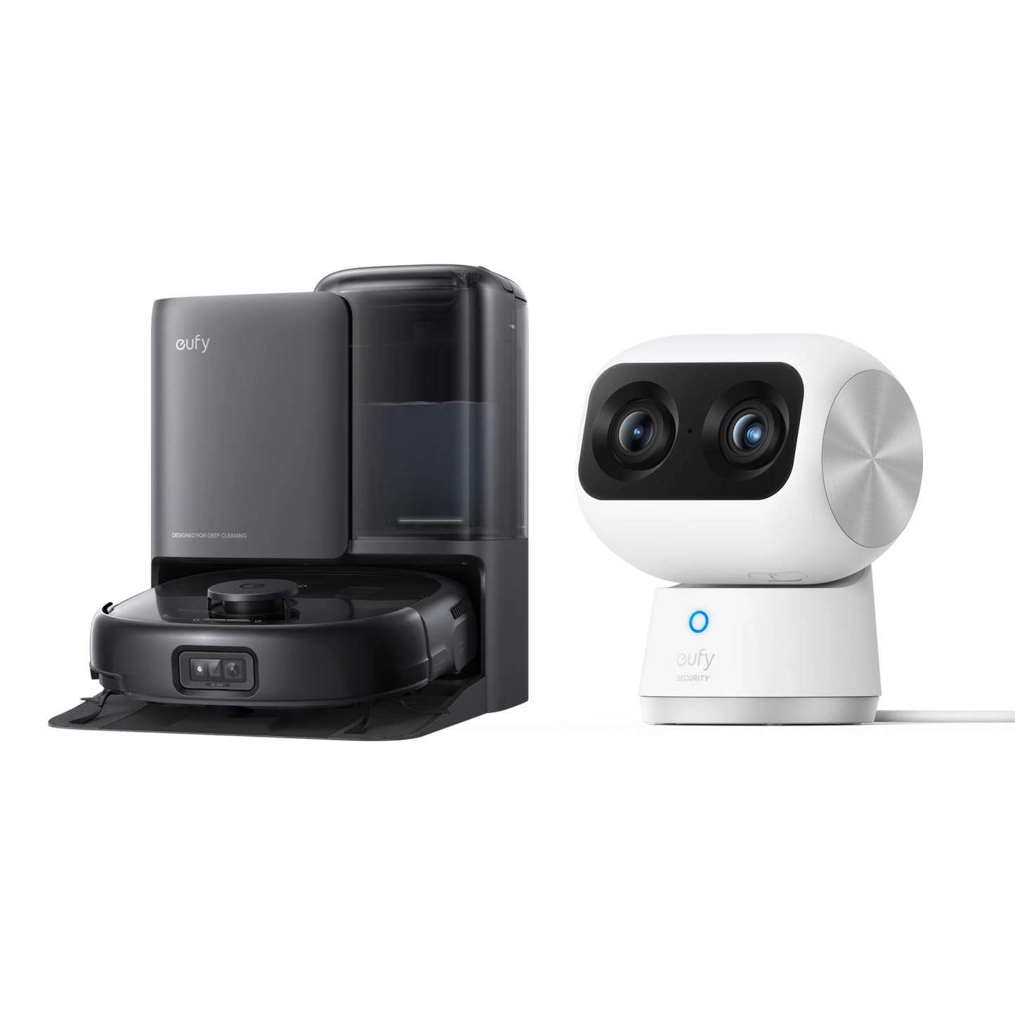 eufy Robot aspirador Omni E25+Cámara de Interior S350