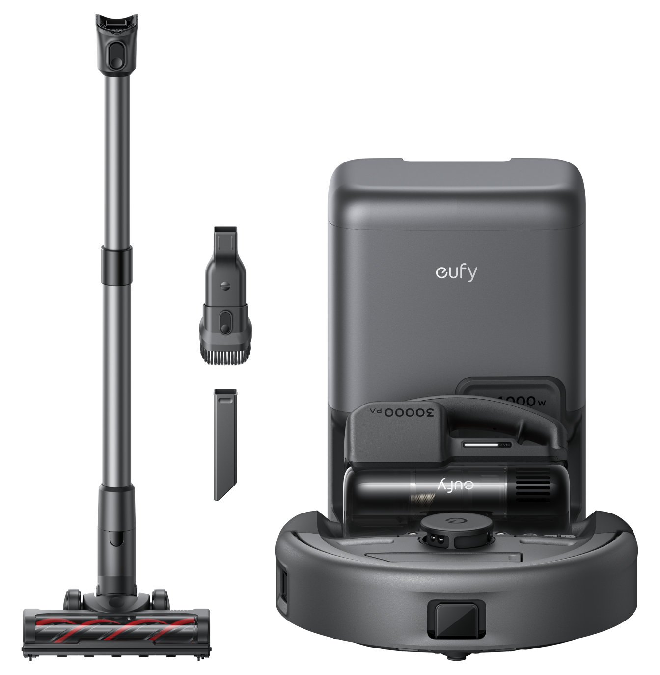 eufy Robot Aspirador 3 en 1 E20(Soporte de montaje en pared)