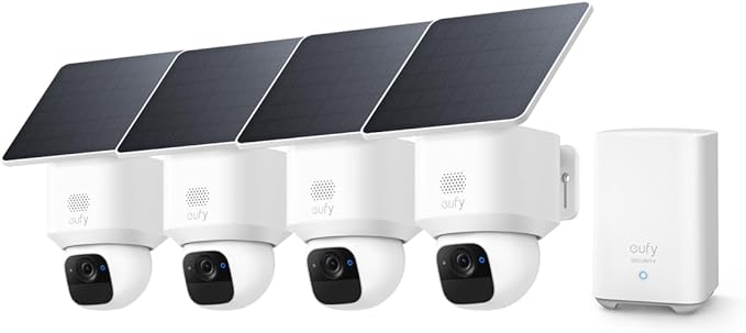 Eufy Security SoloCam E30 Camara vigilancia WiFi Exterior, con Energía Solar