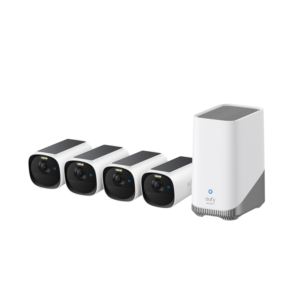 eufyCam E40*4 + HomeBase S380 (HomeBase 3)