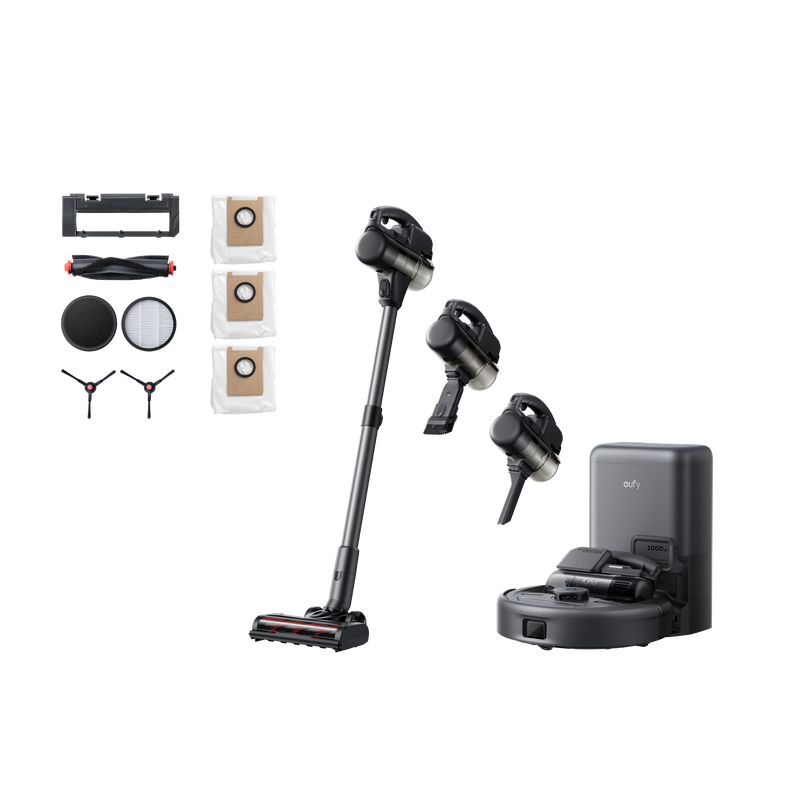 eufy Robot Aspirador 3 en 1 E20+Kit de accesorios