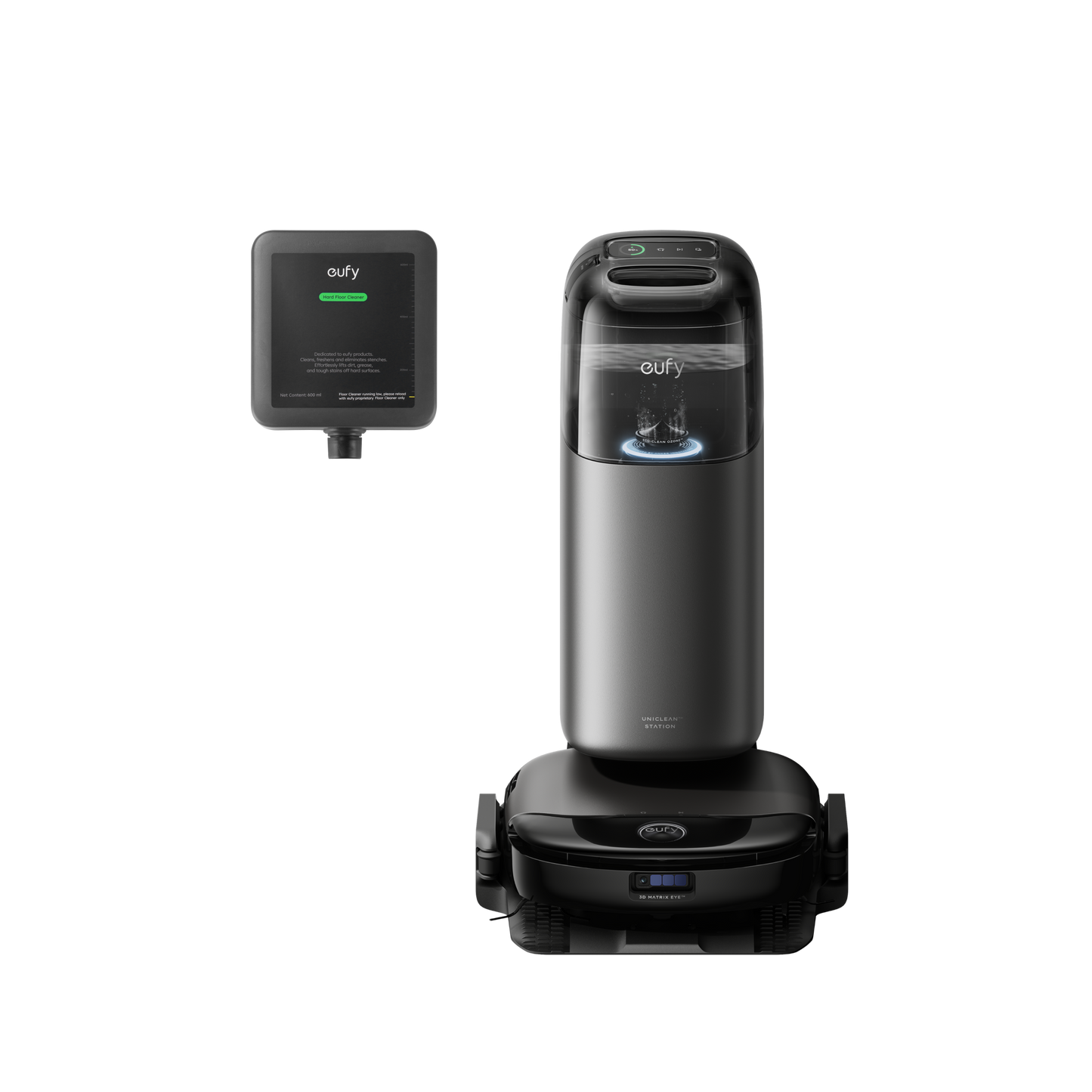 eufy Robot Aspirador Omni S1 Pro + Limpiador de suelo duro