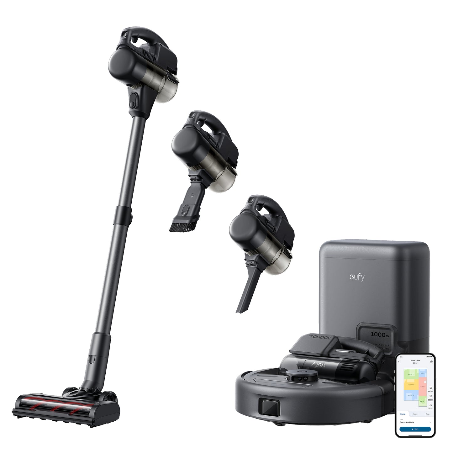 eufy Robot Aspirador 3 en 1 E20