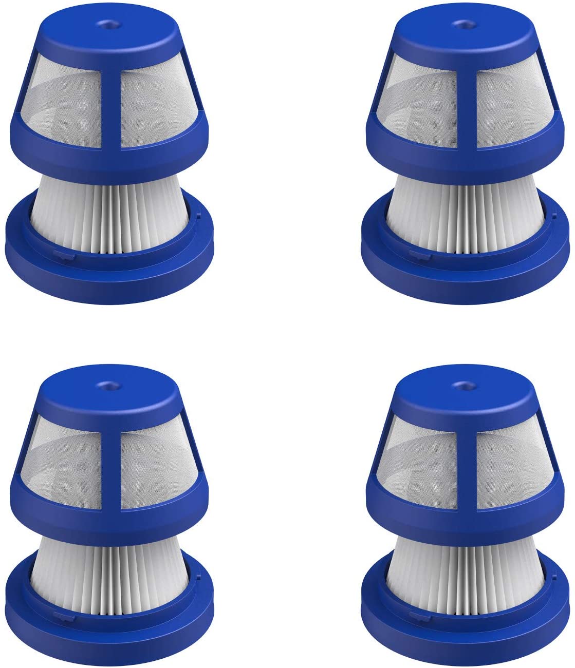 eufy HomeVac Replacement Filter Kit, HomeVac H11 & H11 Pure Accessory(4 Pack)