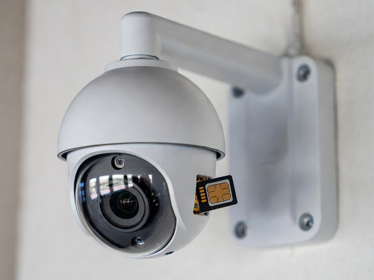 Cámara de seguridad con tarjeta SIM para vigilancia móvil