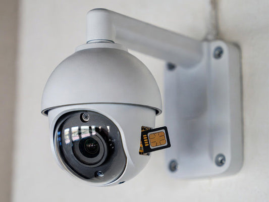 Cámara de seguridad con tarjeta SIM para vigilancia móvil