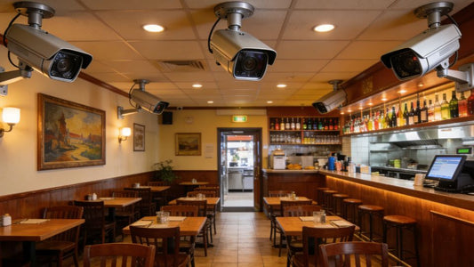 Cámara de seguridad para restaurantes：protección y regulación de la hostelería