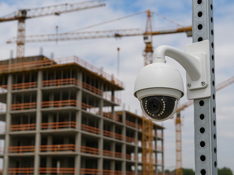 Cámaras de seguridad para obras de construcción: soluciones