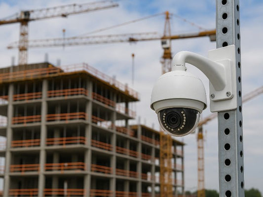 Cámaras de seguridad para obras de construcción: soluciones
