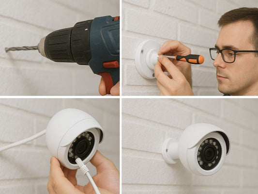 Cómo instalar cámaras de seguridad en tu hogar paso a paso