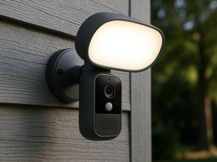 Luz exterior con cámara: protección avanzada para tu hogar