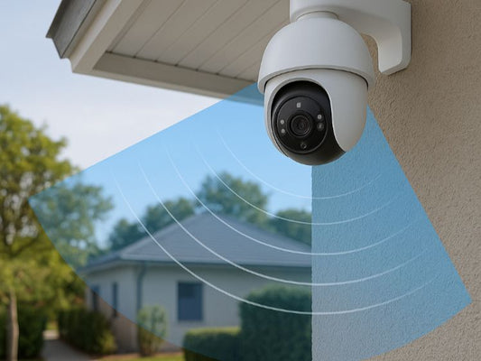 Que angulo de vision tienen las camaras de seguridad?
