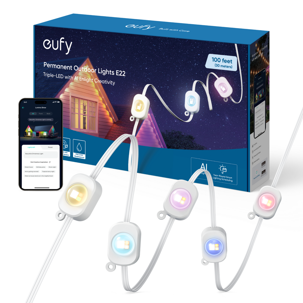 eufy Luces permanentes de exterior E22