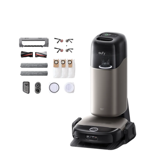 eufy HydroJet S2 Robot Aspirador y fregador+Accesorios originales eufy para aspiradora S2