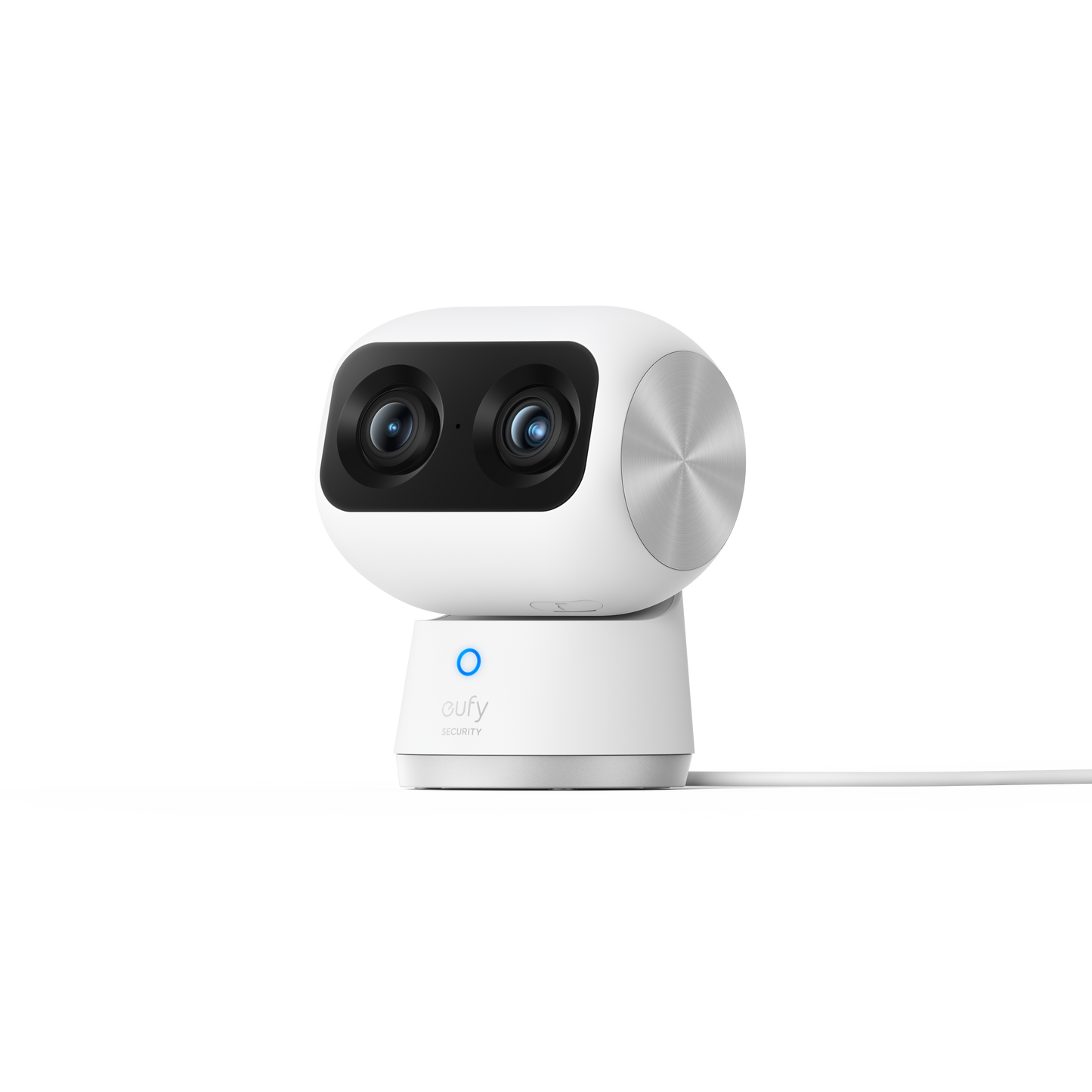 Cámara de Interior S350+eufy Security SoloCam, cámara de vigilancia para exteriores, vigilancia de 360°, sin puntos ciegos