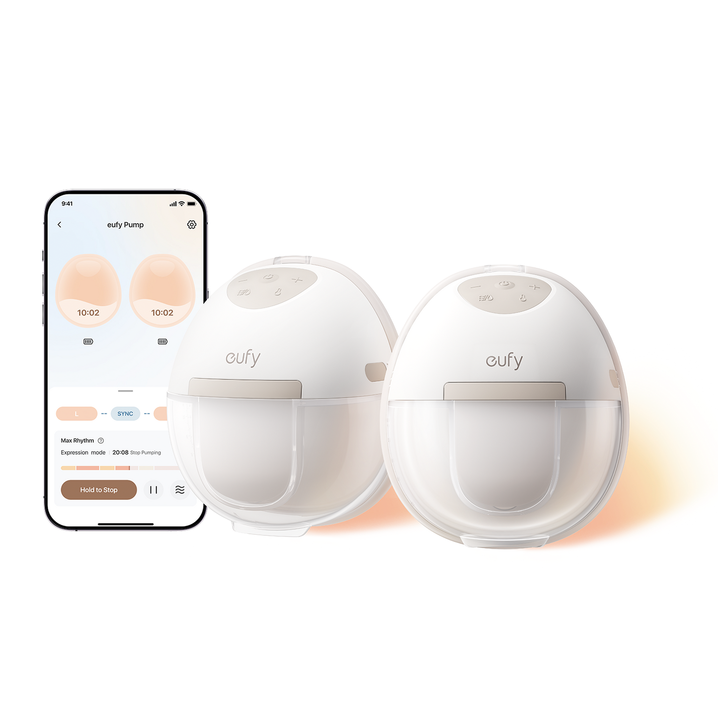 Sacaleches portátil con calefacción eufy E20