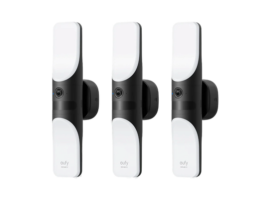 Cámara con Luz de Pared y Cable S100 (Pack de 3)
