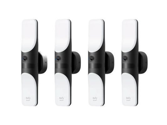 Cámara con Luz de Pared y Cable S100 (Pack de 4)