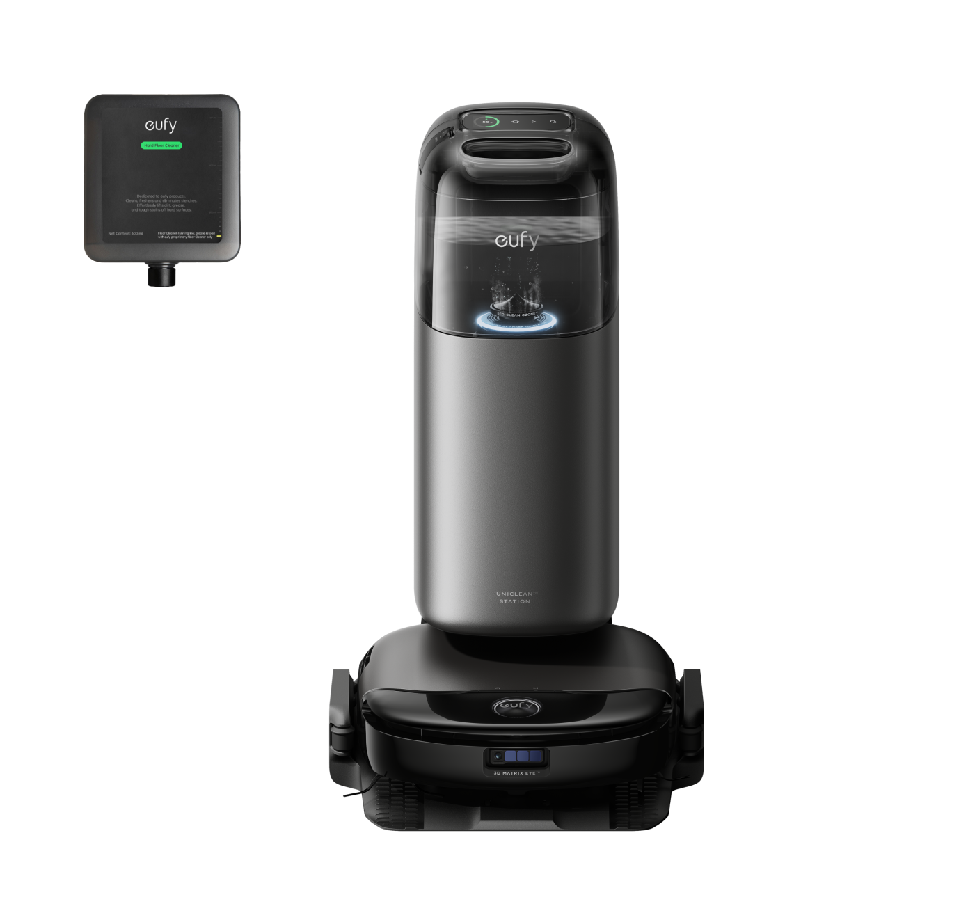 eufy Robot Aspirador Omni S1 Pro + Limpiador de suelo duro