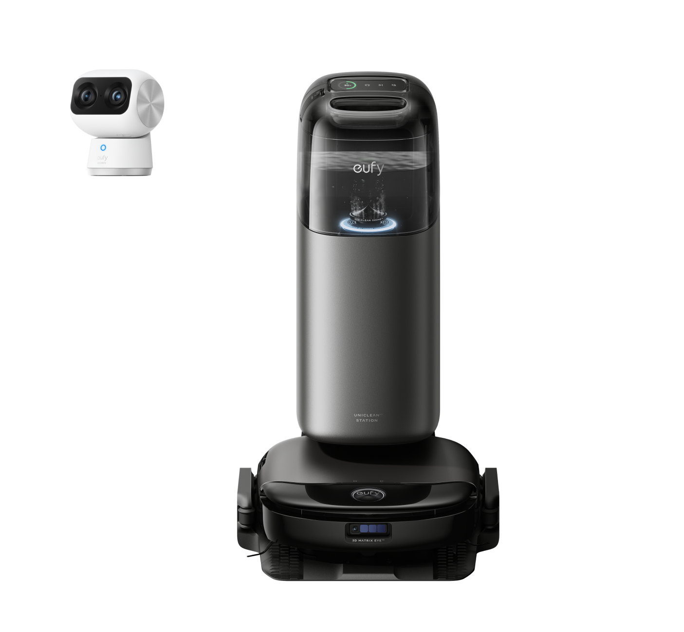 eufy Robot aspirador S1 Pro Omni + Cámara de Interior S350