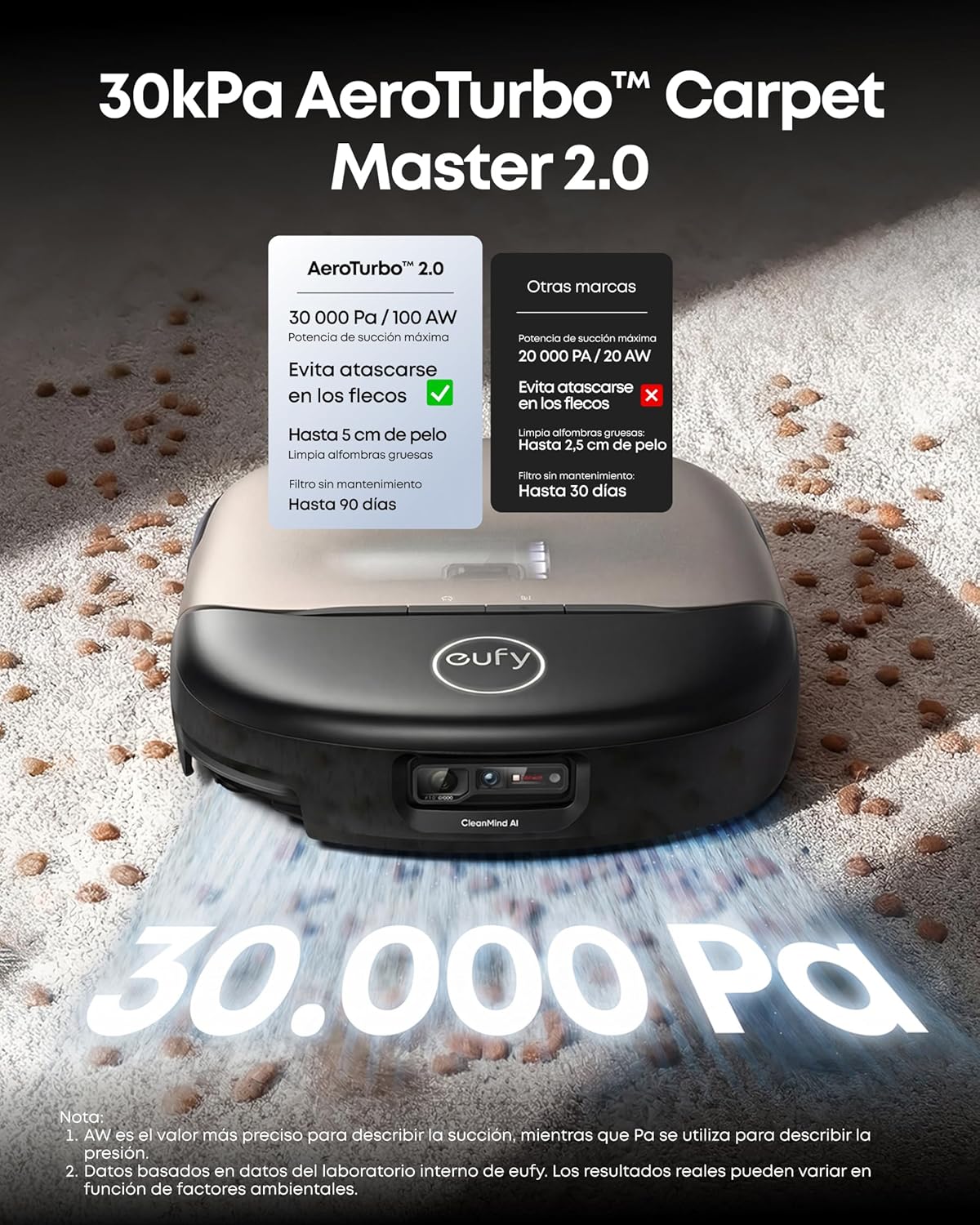 eufy HydroJet S2 Robot Aspirador y fregador