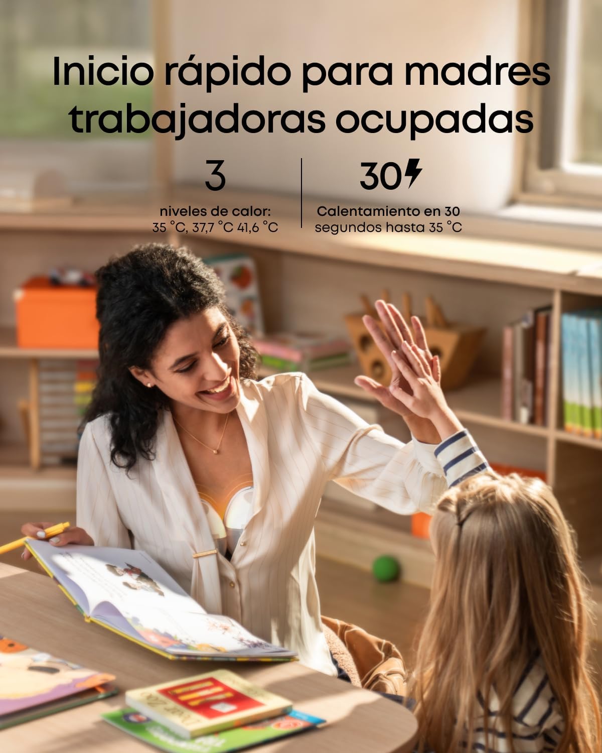 Sacaleches portátil con calefacción eufy E20