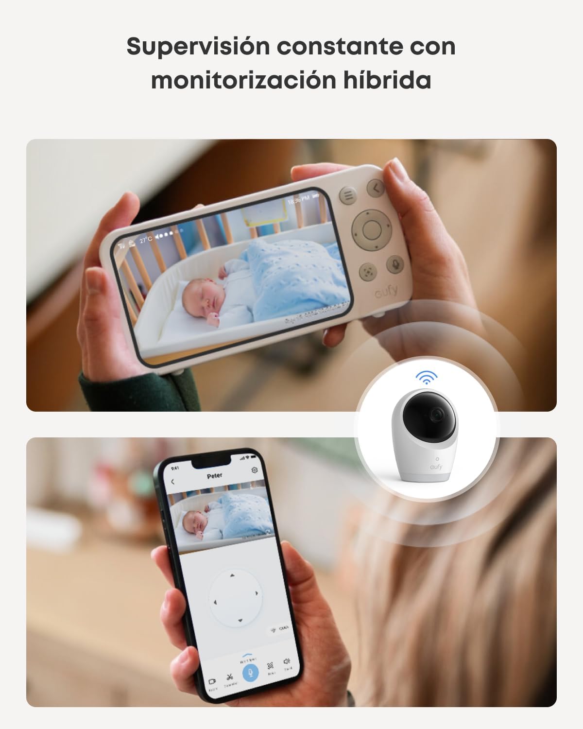Monitor de bebé eufy E21