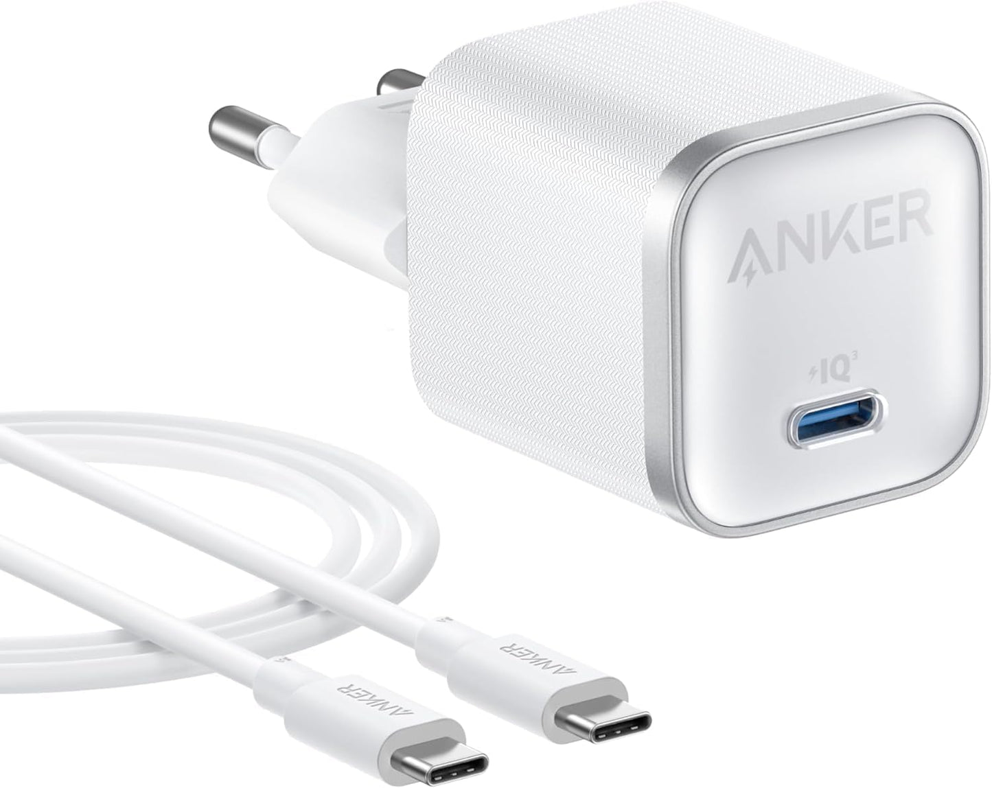 Anker Nano Cargador Samsung Carga Rapida 45W USB C Plegable GAN