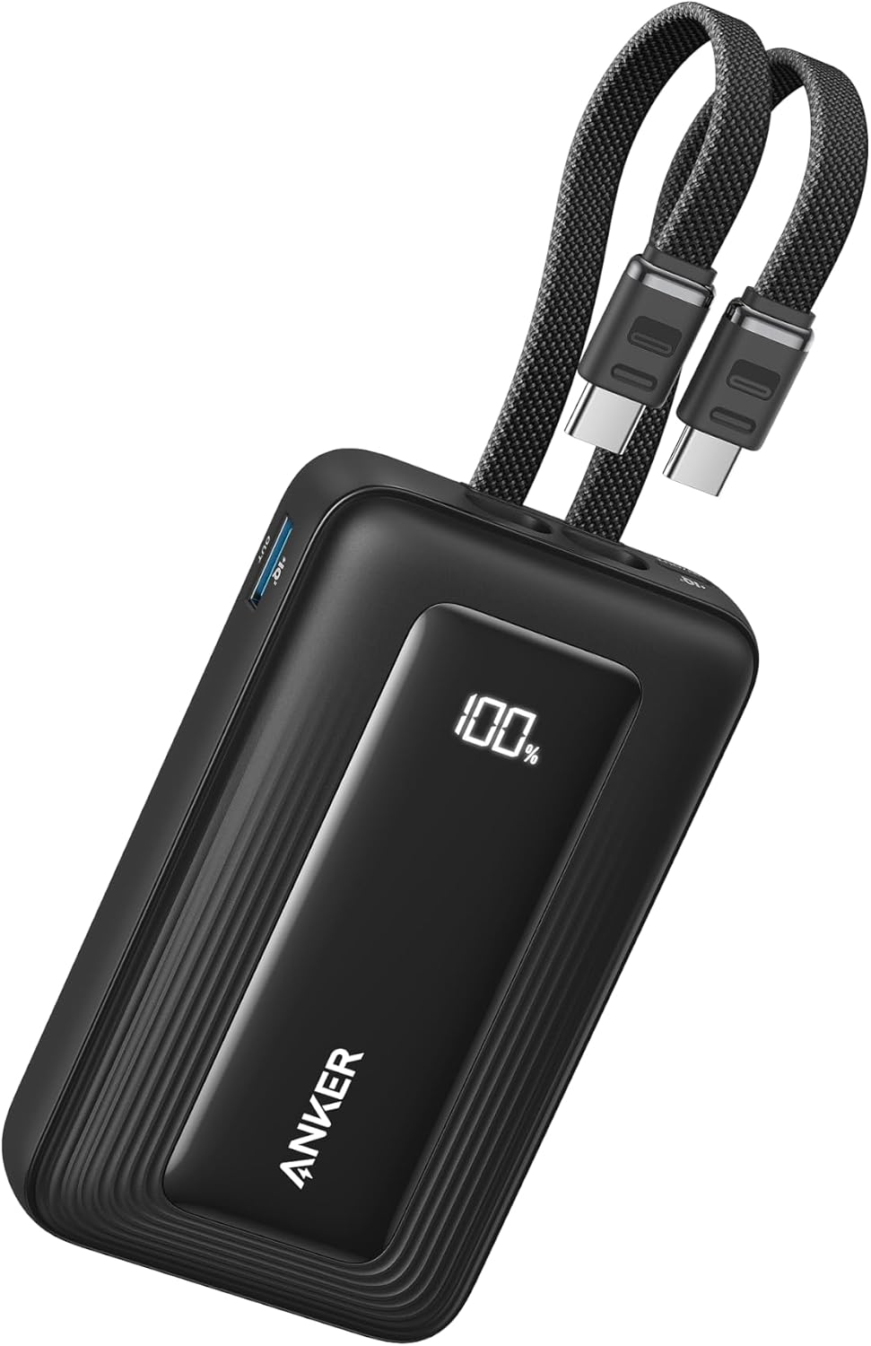 Anker Zolo Power Bank 20.000mAh de 45 W máx con Dos Cables USB C Integrados