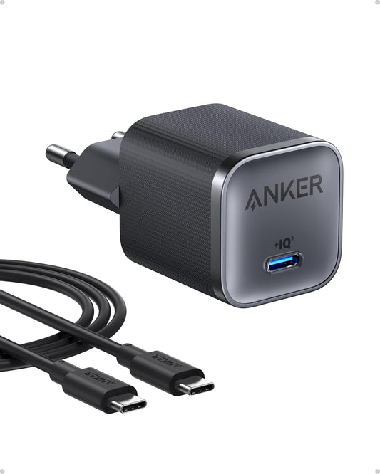 Anker Nano Cargador Samsung Carga Rapida 45W USB C Plegable GAN