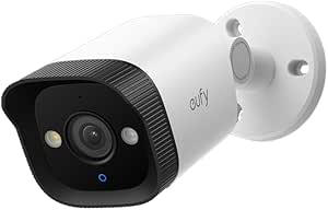 eufy Security E40 Camaras de vigilancia Exterior PoE NVR, caméras Bullet, 4K UHD, extérieur Avec câble, 122°, Vision Nocturne Couleur, 24/7, détection IA, 8 canaux NVR, 2 To préinstallés