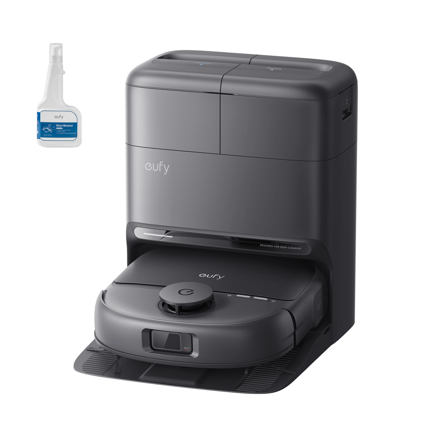 eufy C28 Omni Robot Aspirador+Solución de limpieza de suelos