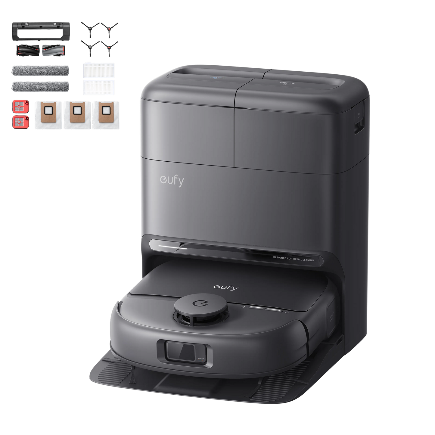 eufy C28 Omni Robot Aspirador+Juego de repuestos Omni C28