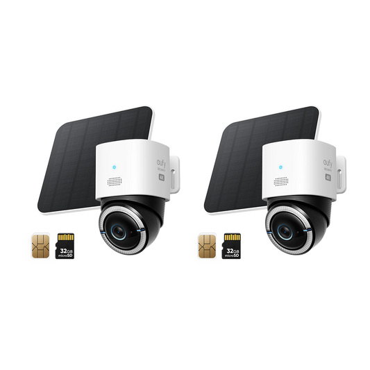 Cámara eufy 4G LTE S330 (Pack de 2)