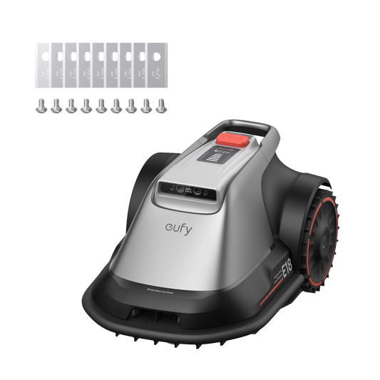 eufy Robot cortacésped E18+eufy Kit de Cuchillas de Repuesto
