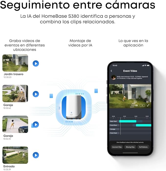 EufyCam E42, Kit de 2 cámaras + Homebase3