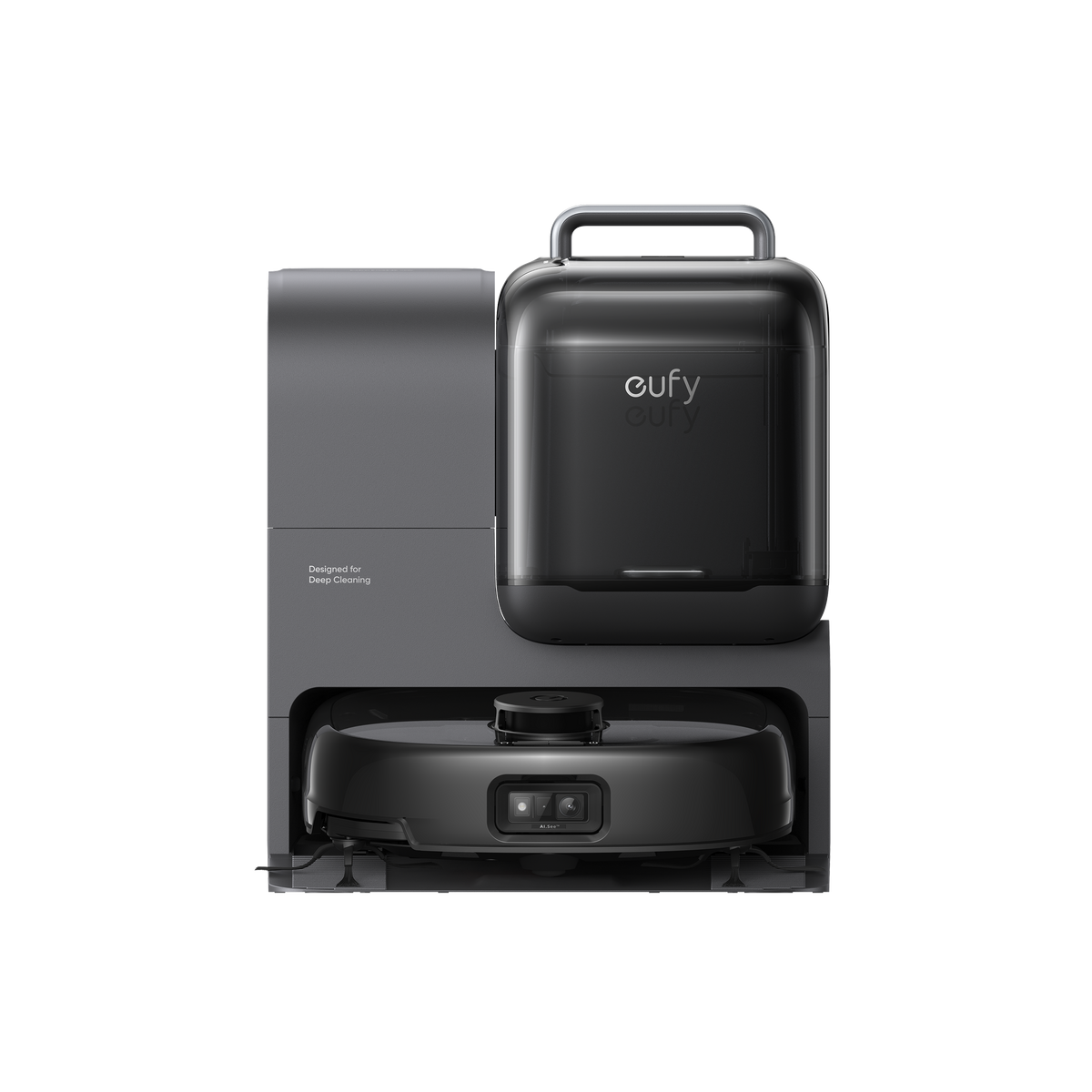 eufy Robot aspirador Omni E28 +Solución de limpieza de suelos