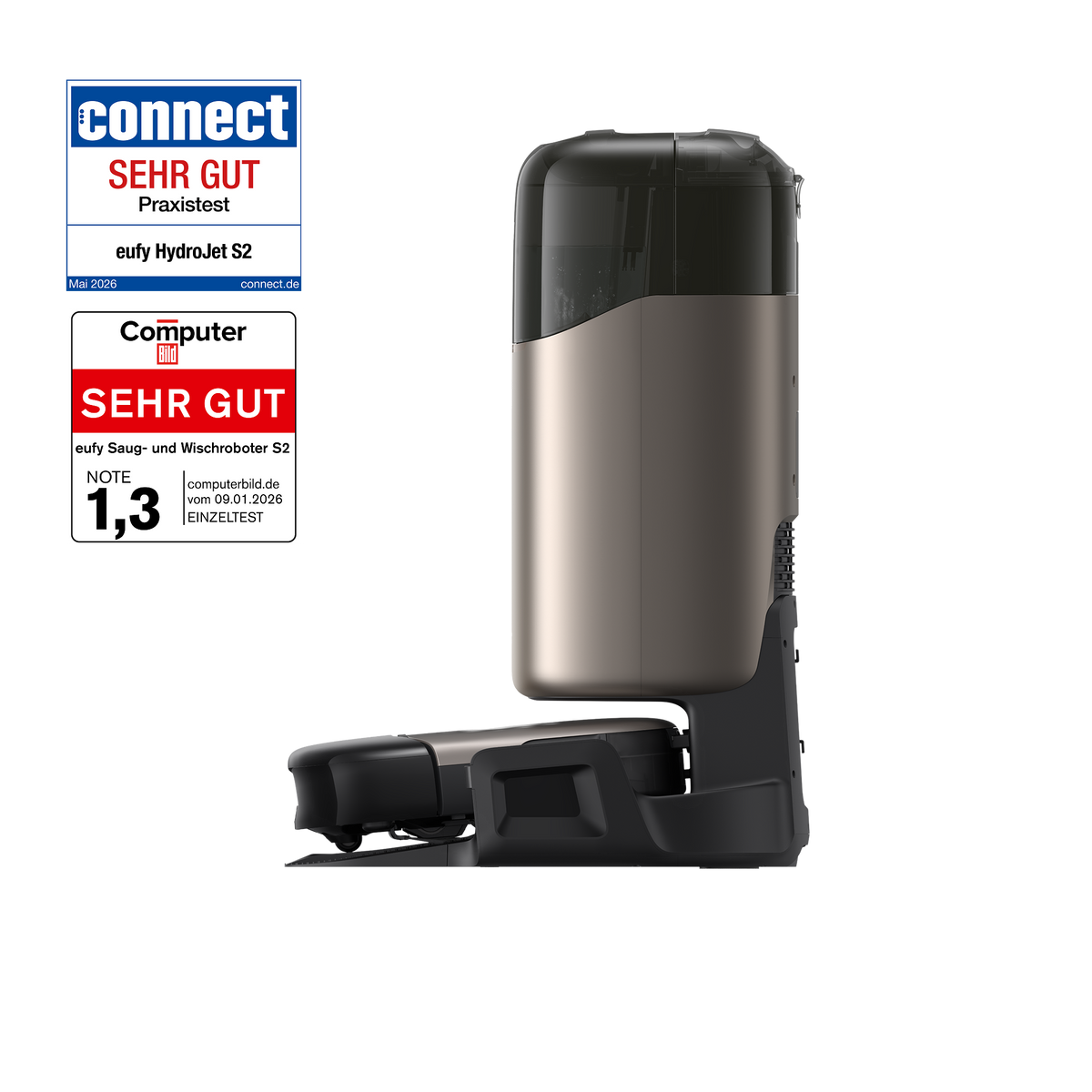 eufy HydroJet S2+Recambio de fragancia para Robot Aspirador Omni S2 (3 aromas)