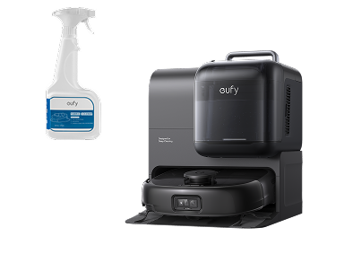 eufy Robot aspirador Omni E28 +Solución de limpieza de suelos
