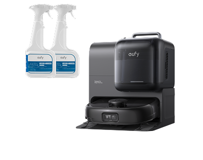 eufy Robot aspirador Omni E28 +Solución de limpieza de suelos*2