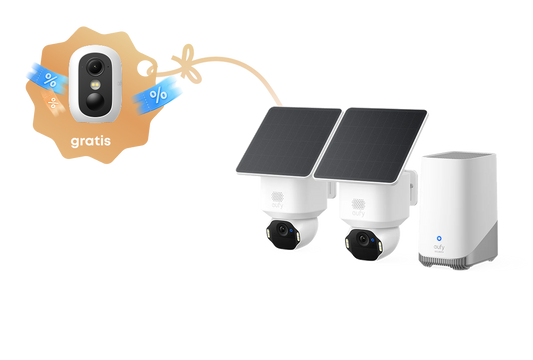 EufyCam E42, Kit de 2 cámaras + Homebase3 (+ eufyCam C35 de Regalo)