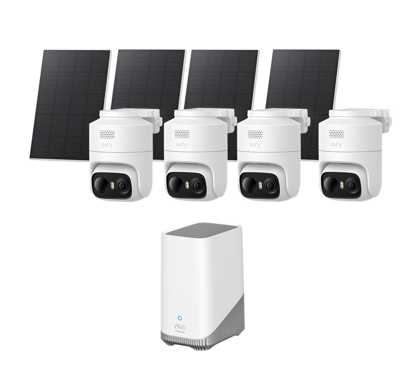 eufy Security Cam C37*4+Homebase S380