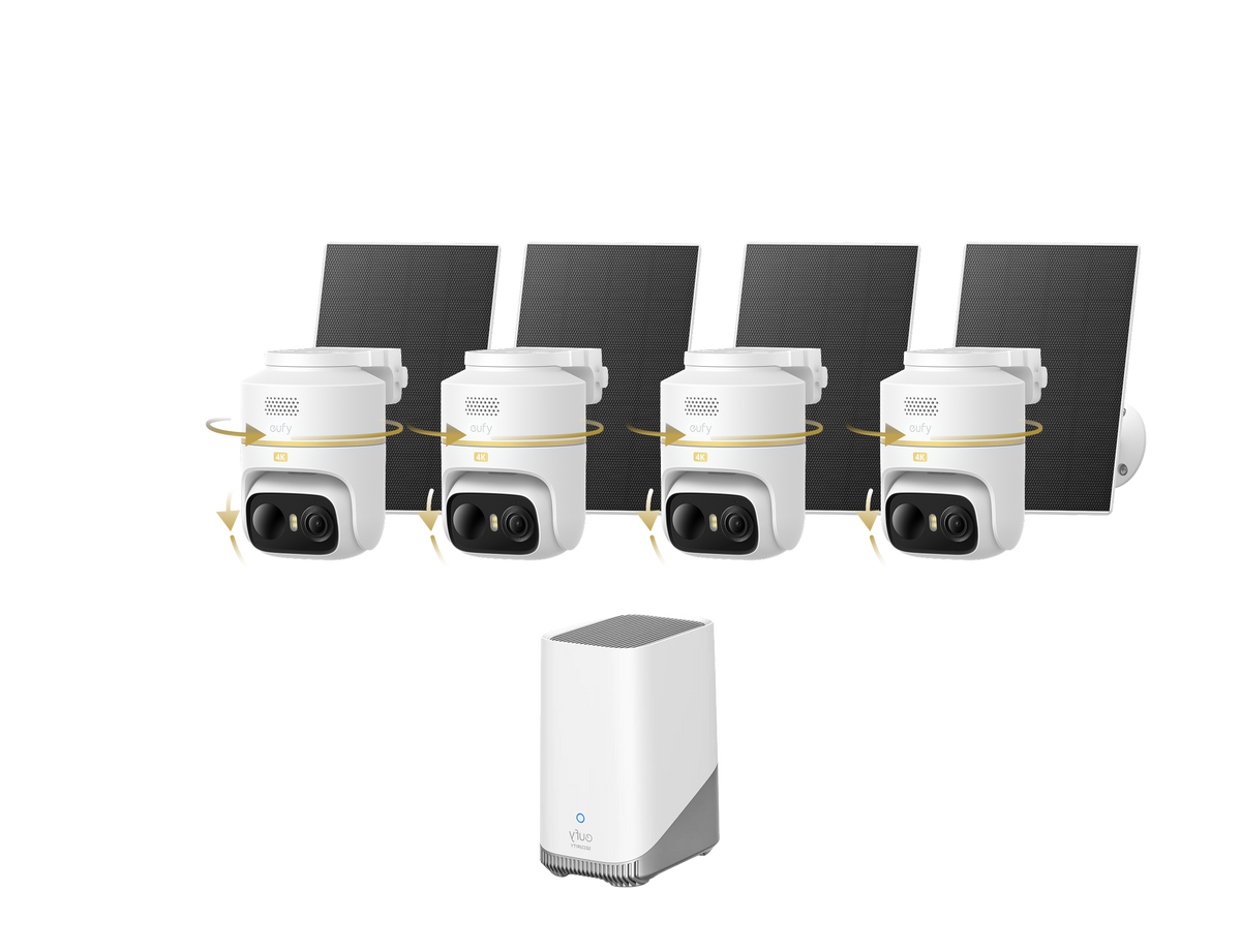 eufyCam C37 Edición 4K *4+HomeBase S380 (HomeBase 3)