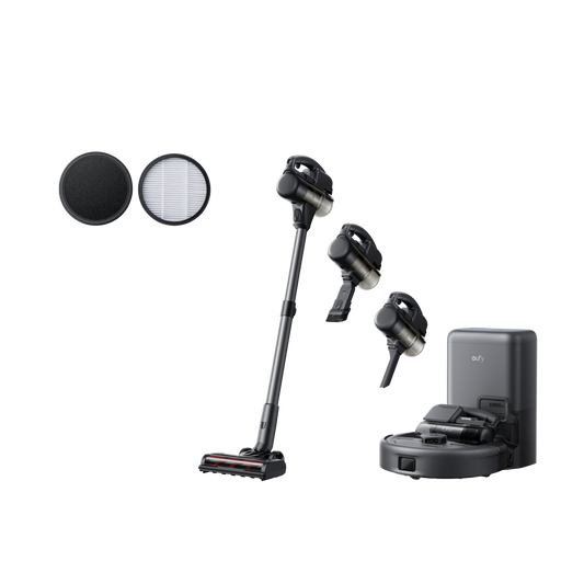 eufy Robot Aspirador 3 en 1 E20+Filtro de alto rendimiento