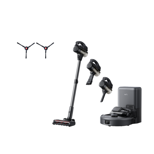 eufy Robot aspirador 3 en 1 E20+eufy Cepillo lateral ×2