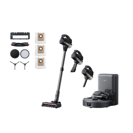 eufy Robot Aspirador 3 en 1 E20+Kit de accesorios
