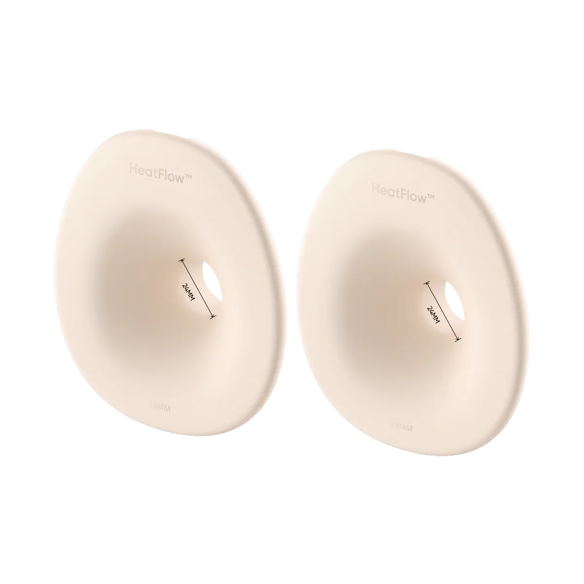Embudo original de 24 mm para extractor de leche eufy E20/S1/S1 Pro (paquete de 2)