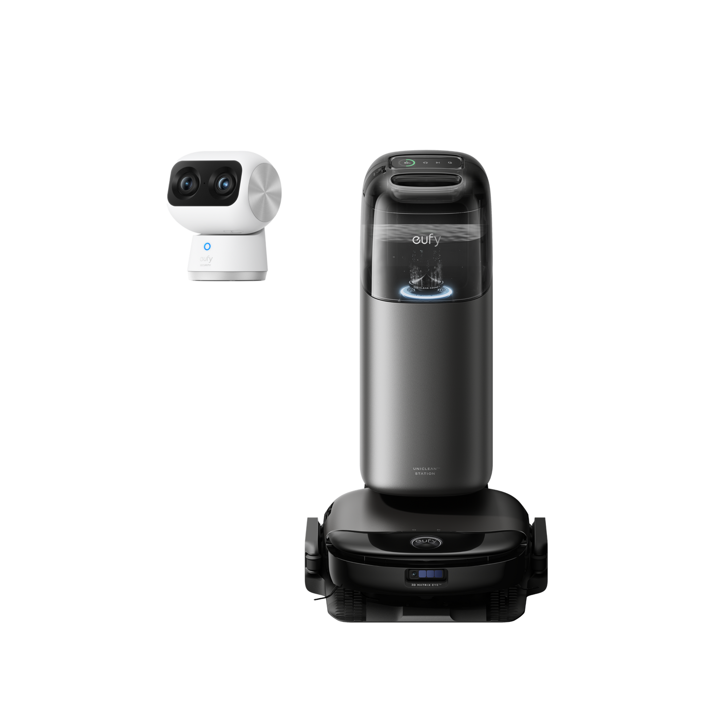 eufy Robot aspirador S1 Pro Omni + Cámara de Interior S350